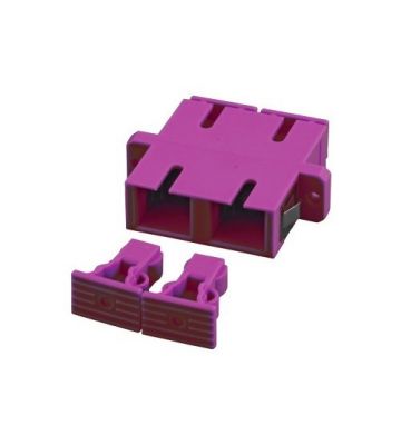 Acoplamiento multimodo dúplex SC-SC morado