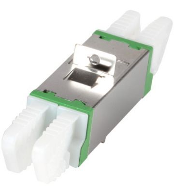 Acoplamiento monomodo E2000-E2000 dúplex verde