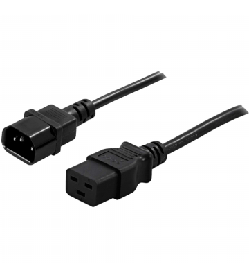 Cable de alimentación C14 a C19 de 1,80 m, color negro