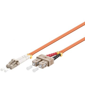 Cable de fibra óptica LC-SC OM2 de 0,50 m