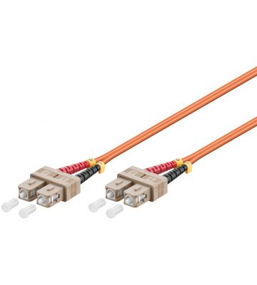 Cable de fibra óptica SC-SC OM2 de 10 m