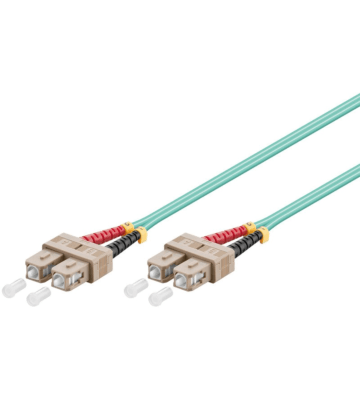 Cable de fibra óptica SC-SC OM3 de 0,50 m