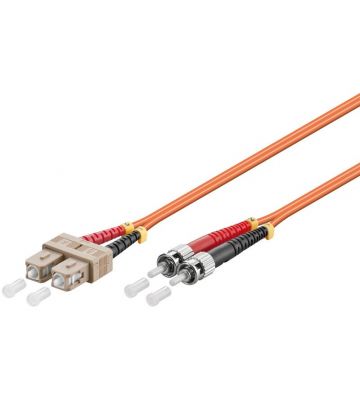 Cable de fibra óptica SC-ST OM2 de 3 m