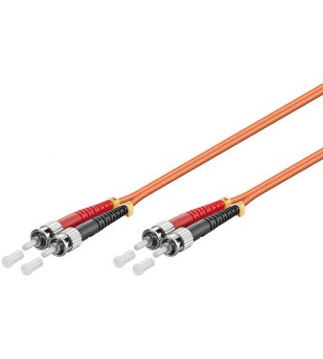Cable de fibra óptica ST-ST OM2 de 10 m