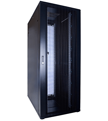 Armario para servidores de 42U con puerta perforada de 800x1200x2000 mm (ancho x profundidad x alto)