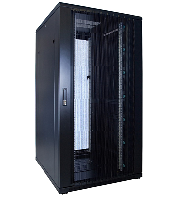 Armario para servidores de 32U con puerta perforada de 800x1200x1600 mm (ancho x profundidad x alto)