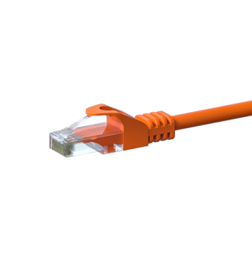 Cable de conexión UTP CAT6 de 2 m, color naranja - CCA