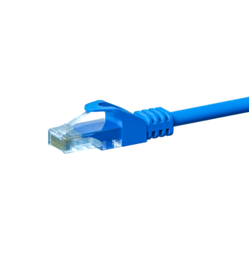 Cable de conexión UTP CAT5e de 2 m, azul - CCA