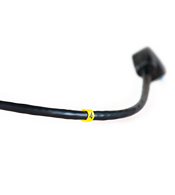 Juego de 200 marcadores de cables, 20 de cada número.