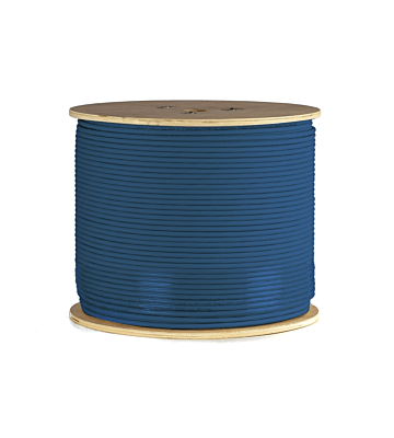 Cable rígido DANICOM CAT6A U/UTP de 500 m en rollo - LSZH (Dca)