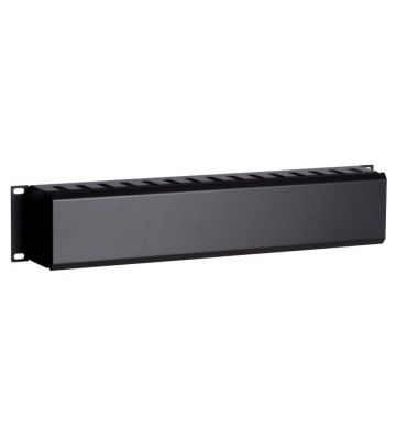 Canaleta para cables de 19 pulgadas con placa de cubierta 2U