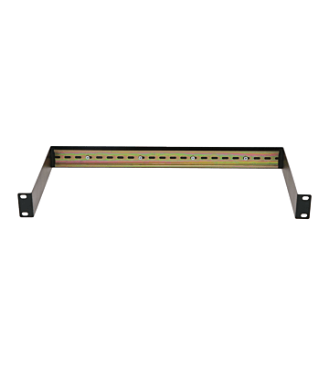 Carril DIN de 1U para racks de 19 pulgadas