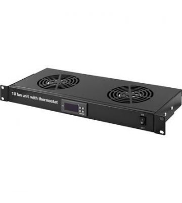 Paquete de ventiladores con 2 ventiladores, termostato incluido.