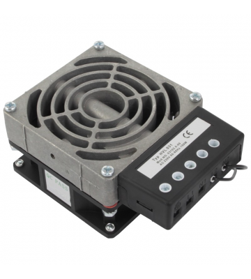 Calefactor para armarios de exterior de 100 W con ventilador