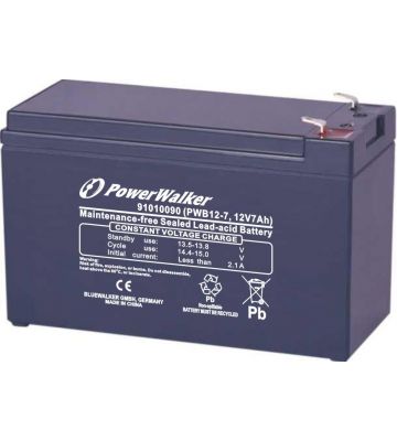 Batería PowerWalker de 12 V y 7 Ah