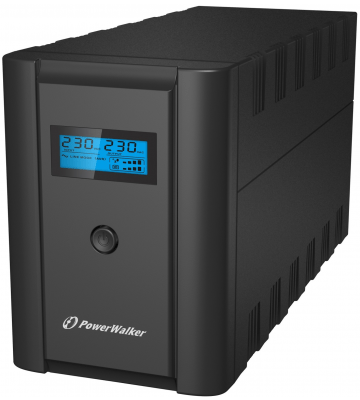 Sistema de alimentación ininterrumpida (UPS) PowerWalker Line-Interactive de 2200 VA-L