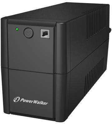 Sistema de alimentación ininterrumpida (UPS) PowerWalker interactivo de 650 VA