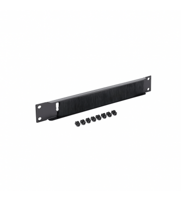 Panel de entrada de cables de 10 pulgadas con cepillo 1U