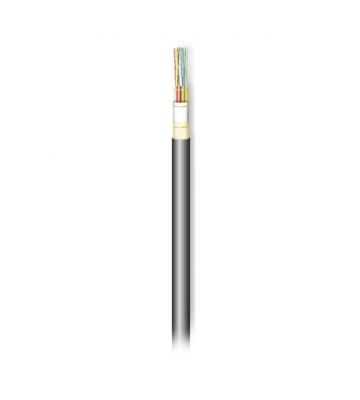 Cable de fibra óptica OM2 personalizado para interiores/exteriores, 48 fibras.