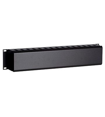 Canaleta para cables de 19 pulgadas con placa de cubierta 2U