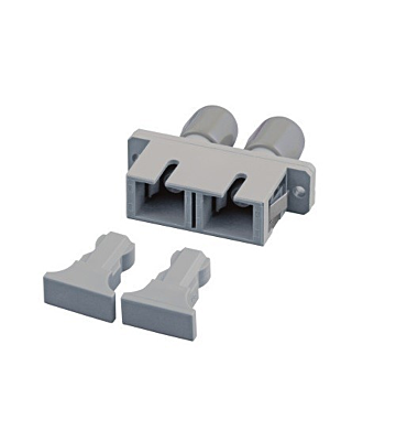 Acoplamiento multimodo SC-ST dúplex beige 