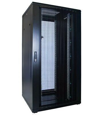 Armario para servidores de 32U con puerta perforada de 800x800x1600 mm (ancho x profundidad x alto)