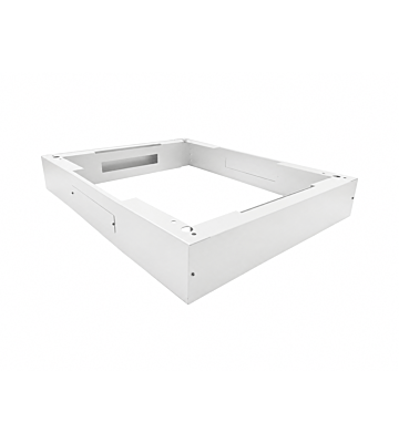 Base para armarios de servidor de 19 pulgadas, 800 x 800 x 150 mm (ancho x profundidad x alto) - Blanco