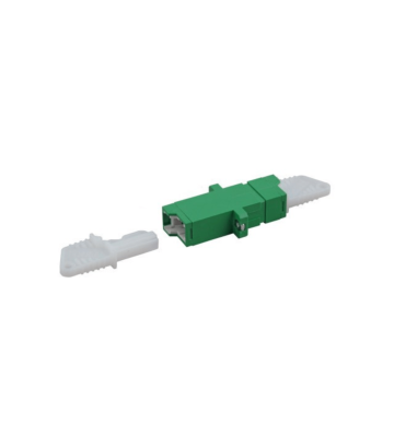 Acoplamiento monomodo E2000-E2000 simplex verde