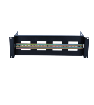 Carril DIN 3U para racks de 19 pulgadas - profundidad ajustable