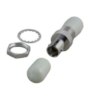 Acoplador multimodo ST-ST simplex con carcasa metálica 