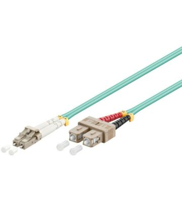 Cable de fibra óptica LC-SC OM3 de 7 m