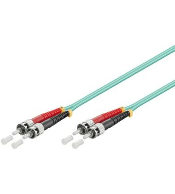 Cable de fibra óptica ST-ST OM3 de 20 m