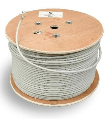 Cable de red rígido Belden 1885ENH Cat7 STP de 500 m, 100 % cobre, LSOH