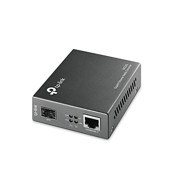 Convertidor de fibra óptica TP-Link MC220L para módulos SFP monomodo/multimodo