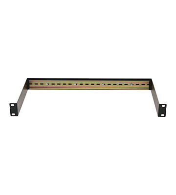 Carril DIN de 1U para racks de 19 pulgadas