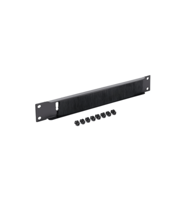 Panel de entrada de cables de 10 pulgadas con cepillo 1U