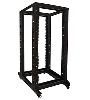 Bastidor de relés de 27U con ruedas, 600x800x1400 mm (ancho x profundidad x alto)