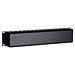 Canaleta para cables de 19 pulgadas con placa de cubierta 2U