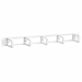 Soporte para cables de 19 pulgadas, 1U, blanco