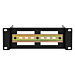 Carril DIN 2U para racks de 10 pulgadas - profundidad ajustable