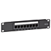 Panel de conexión UTP CAT5e de 10 pulgadas - 8 puertos