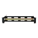 Carril DIN 2U para racks de 19 pulgadas - profundidad ajustable