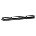 Panel de conexiones UTP CAT6 - 24 puertos