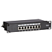 Panel de conexión FTP CAT6 de 10 pulgadas - 8 puertos