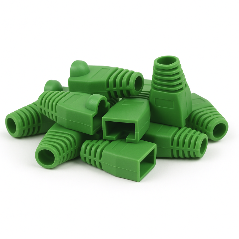 DANICOM Cable Viga RJ45 Verde - 10 piezas