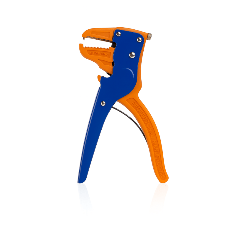 Herramienta de crimpado para RJ11 y RJ45, con comprobador de cables integrado.