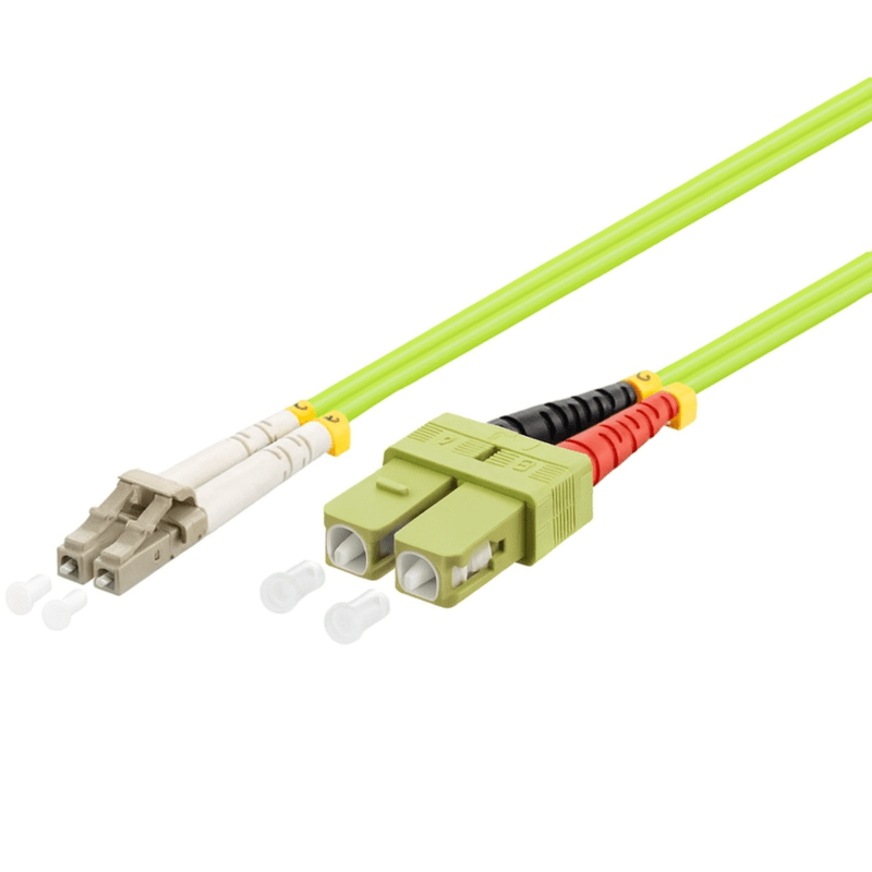 Cable de fibra óptica LC-SC OM5 (optimizado para láser) 0,50 m