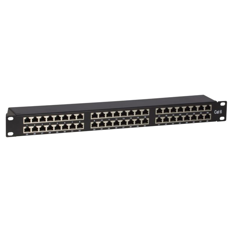 Panel de conexiones FTP CAT6 - 48 puertos