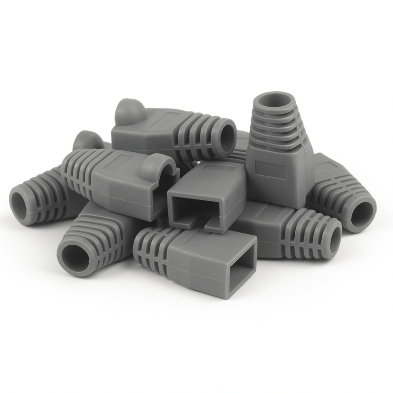 DANICOM Cable Viga RJ45 Gris - 10 piezas