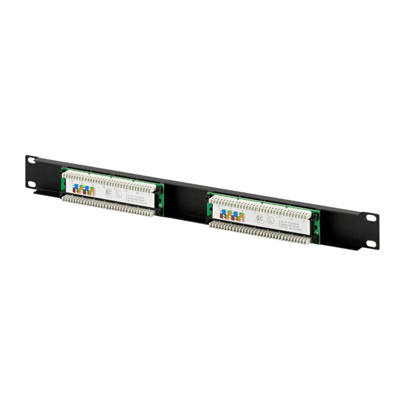 Panel de conexión UTP CAT5e - 16 puertos